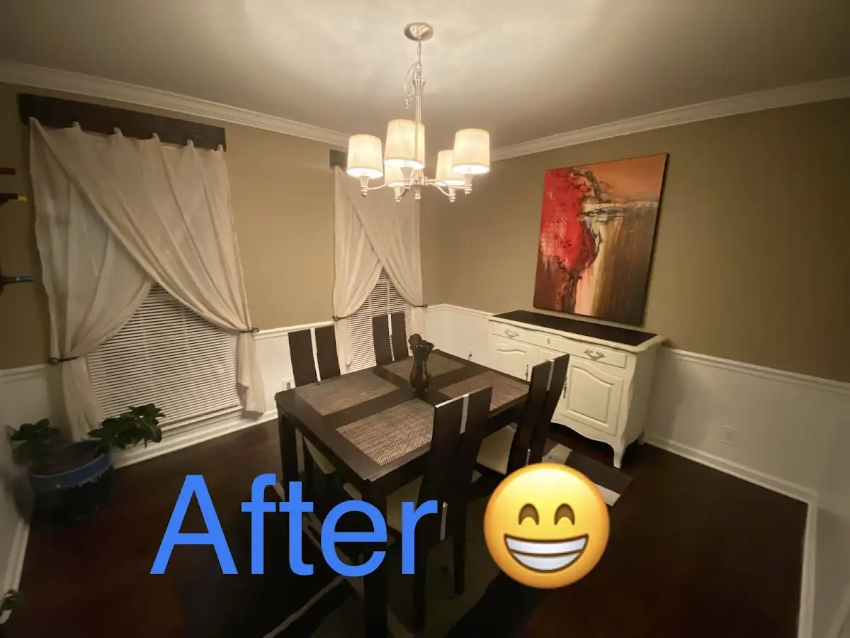 Professional dining room restoration after water damage in Richmond West